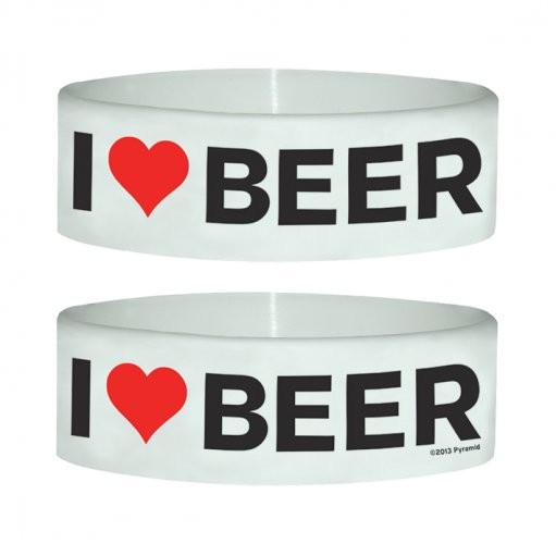I LOVE BEER Armbänder
