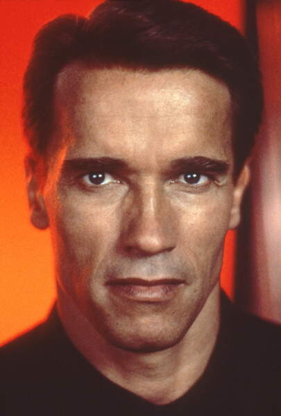 Samolepka Arnold Schwarzenegger, Total Recall 1990