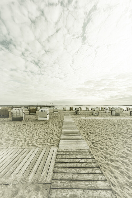 Arte fotográfico BALTIC SEA Idyllic evening atmosphere | Vintage