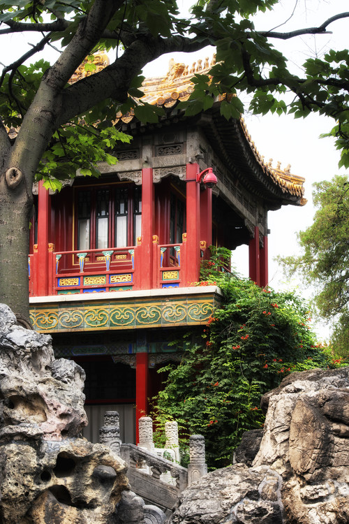 Arte fotográfico China 10MKm2 Collection - Red Pavilion
