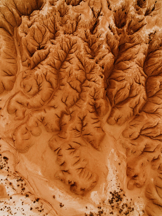 Photographie d'art Eroded desert in spain