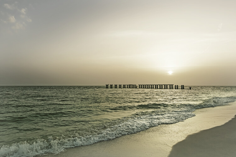 Arte fotográfico Gasparilla Island Sunset | Vintage