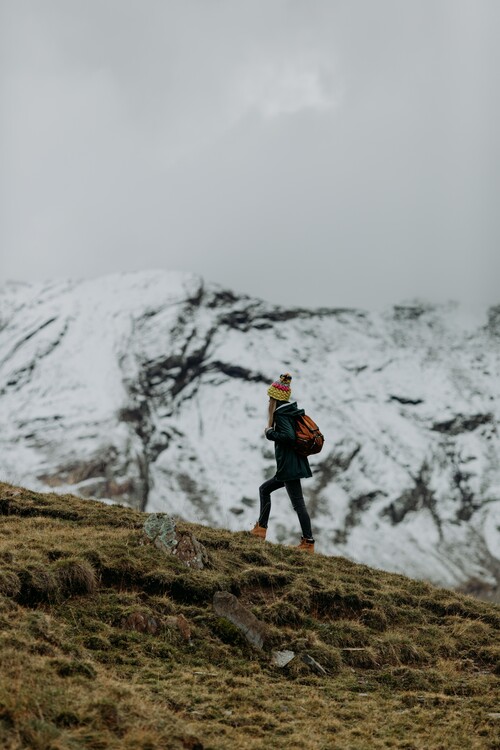 Photographie d'art Hiking in winter