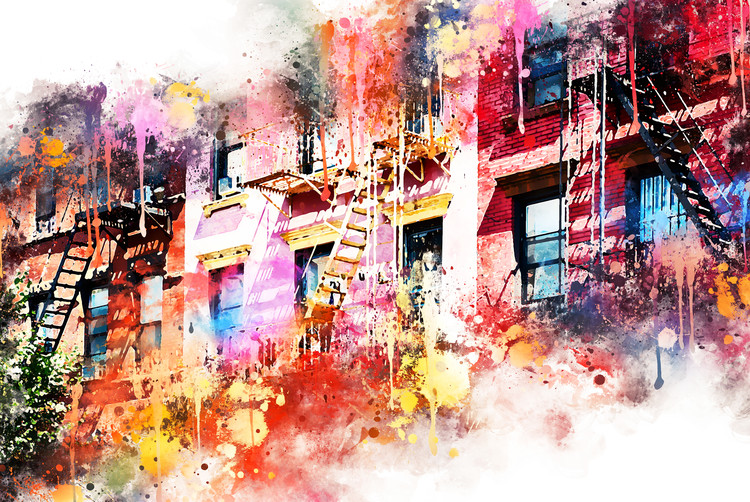 Arte fotográfico New York Facades