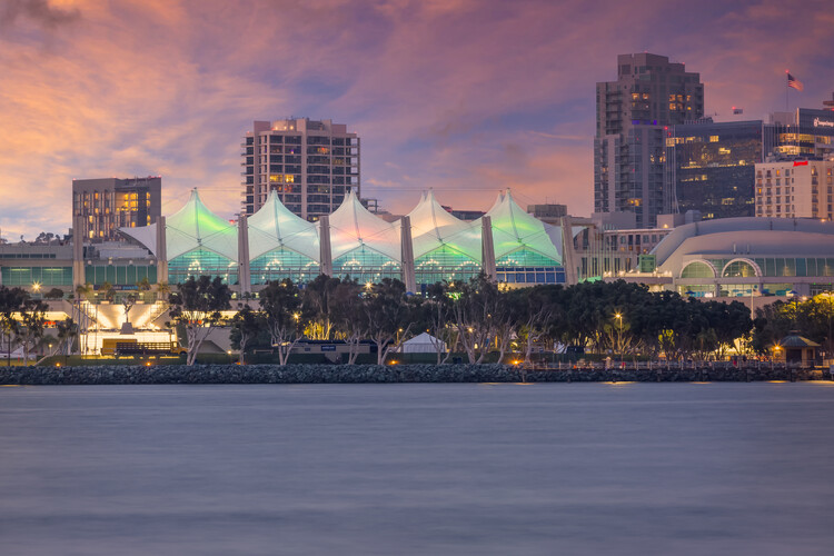 Arte fotográfico SAN DIEGO Sunset Atmosphere