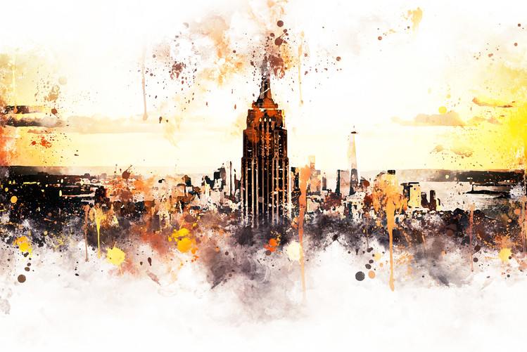Arte fotográfico Sunset Skyline