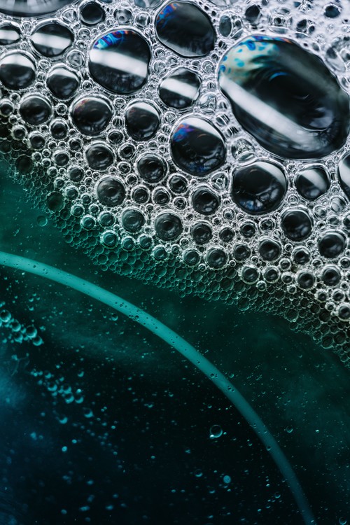 Arte fotográfico Water and soap