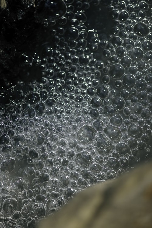 Photographie d'art Abstract texture of bubbles