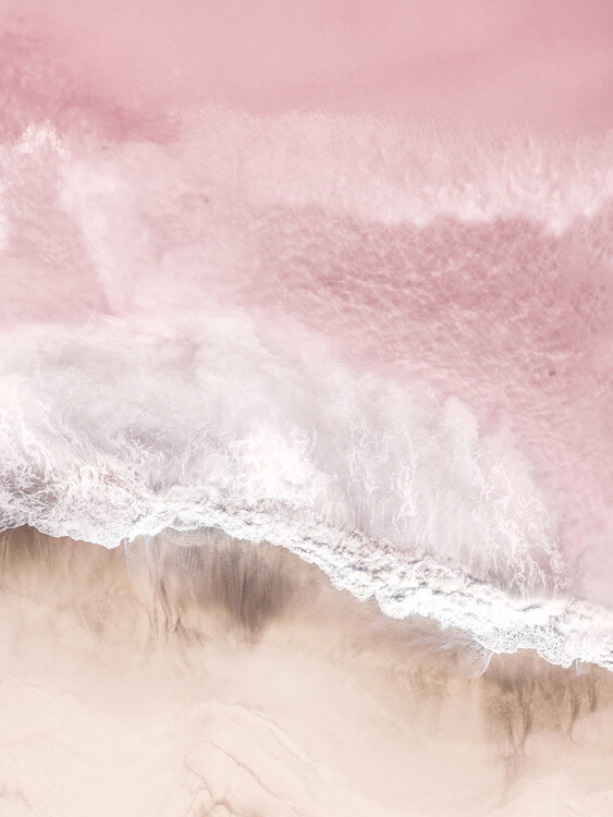 Художня фотографія Aerial Pink Sea