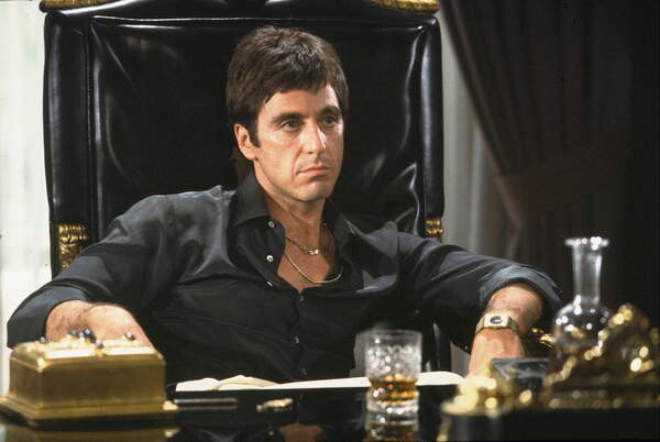 Umělecká fotografie Al Pacino, Scarface