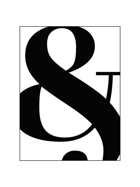 Wall Art Print Ampersand UKposters