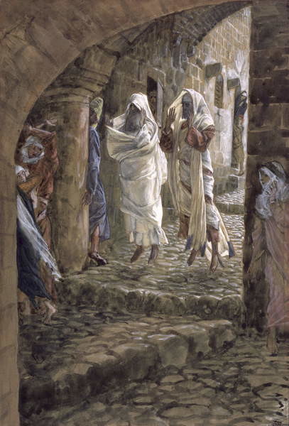 Obraz na plátně Apparitions of the Dead in the Streets of Jerusalem
