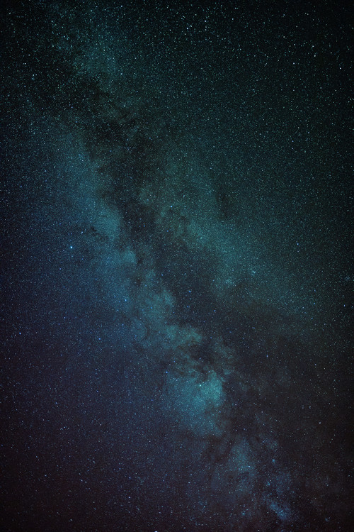 Photographie d'art Astrophotography of blue Milky Way III