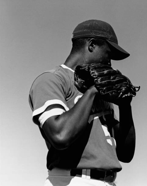 Umělecká fotografie Baseball Pitcher