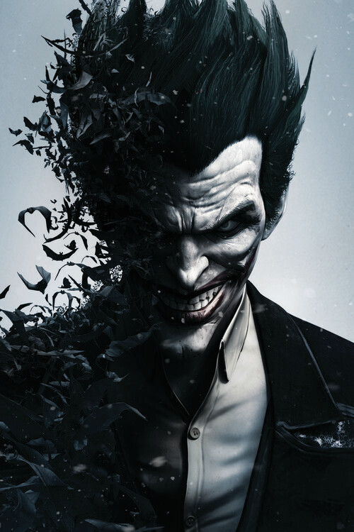 Wall Art Print Batman Arkham - Joker | Gifts & Merchandise | UKposters