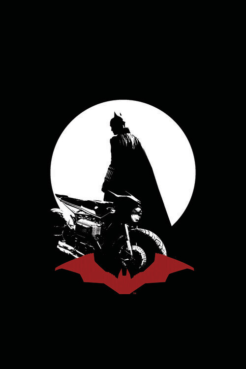 Wall Art Print Batman - Batcycle | Gifts & Merchandise | UKposters
