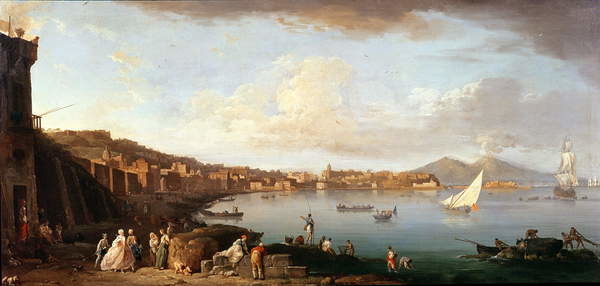 Obrazová reprodukce Bay of Naples from the North