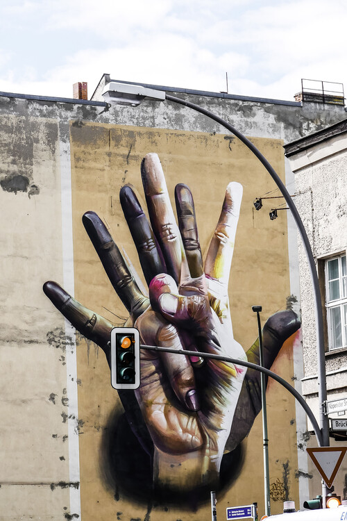 Photographie d'art Berlin grafitti art