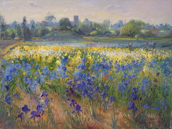 Obrazová reprodukce Blue Haze at Burgate, 1993