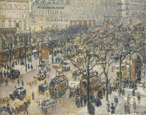 Umelecká tlač Boulevard des Italiens, Morning, Sunlight, 1897