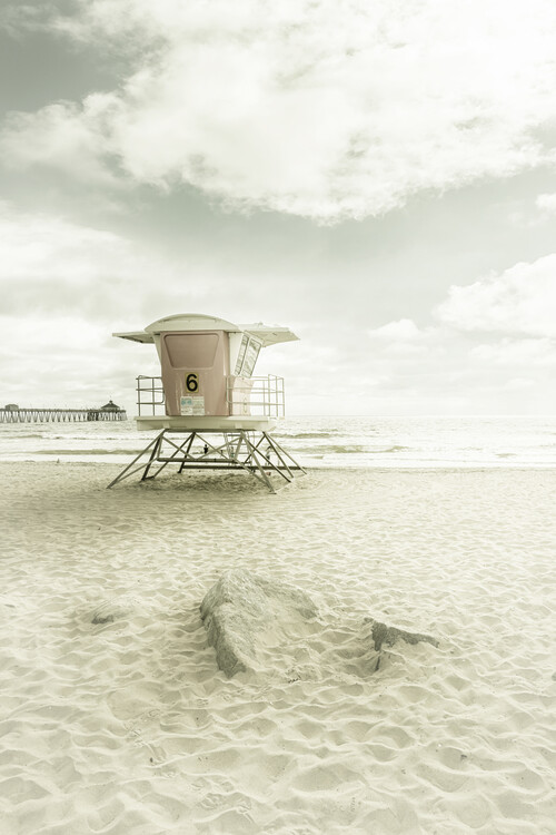 Arte fotográfico CALIFORNIA Imperial Beach | Vintage