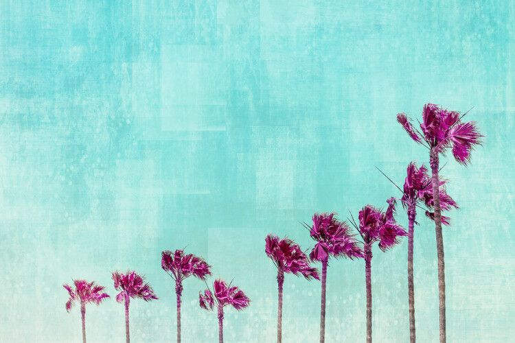Photographie d'art California Vibes In Psychadelic Colors