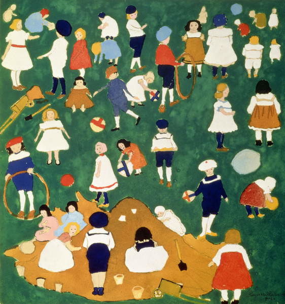 Umelecká tlač Children, 1908