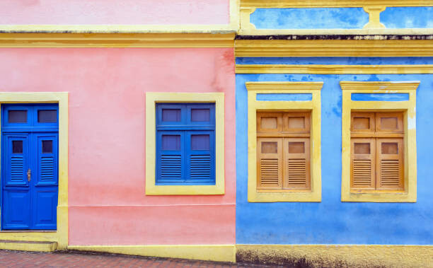 Fotografie de artă Colonial architecture in Olinda city