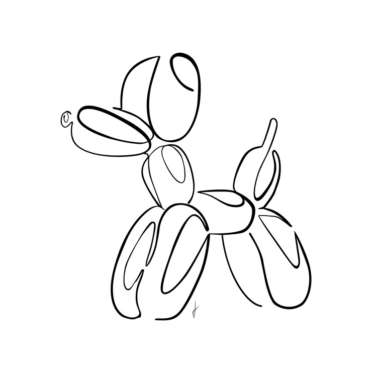 Künstlerische Illustration Colpo Europosters