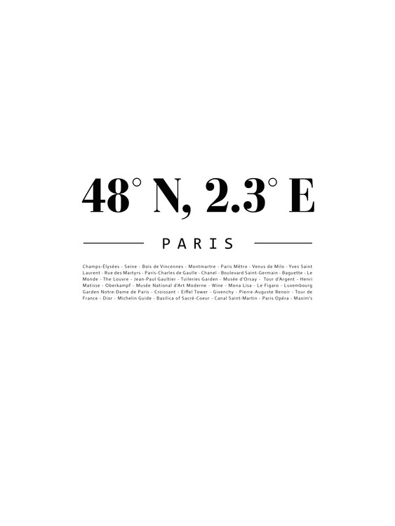 Photographie d'art coordiantesparis