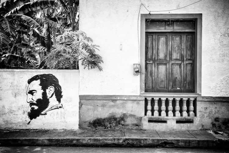 Photographie d'art Cuban Façade
