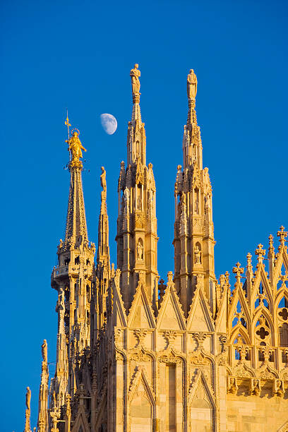 Umjetnička fotografija Detail of Cathedral of Milan