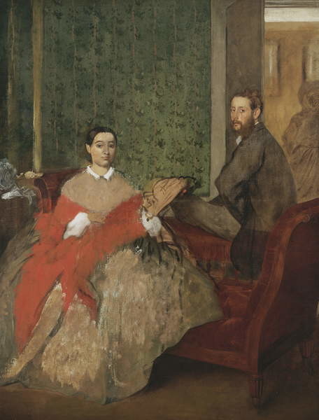 Obraz na plátně Edmondo and Thérèse Morbilli, c.1865