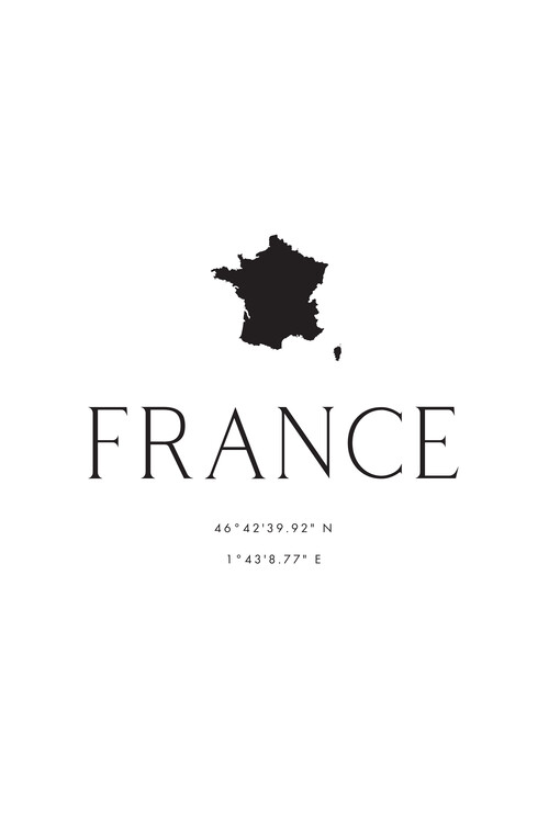 Map of France map and coordinates ǀ Maps of all cities and countries ...