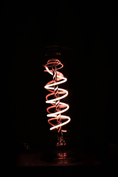 Arte fotográfico Funky Lightbulb