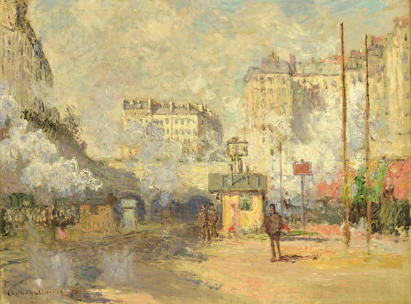 Fototapeta Gare Saint Lazare, 1877