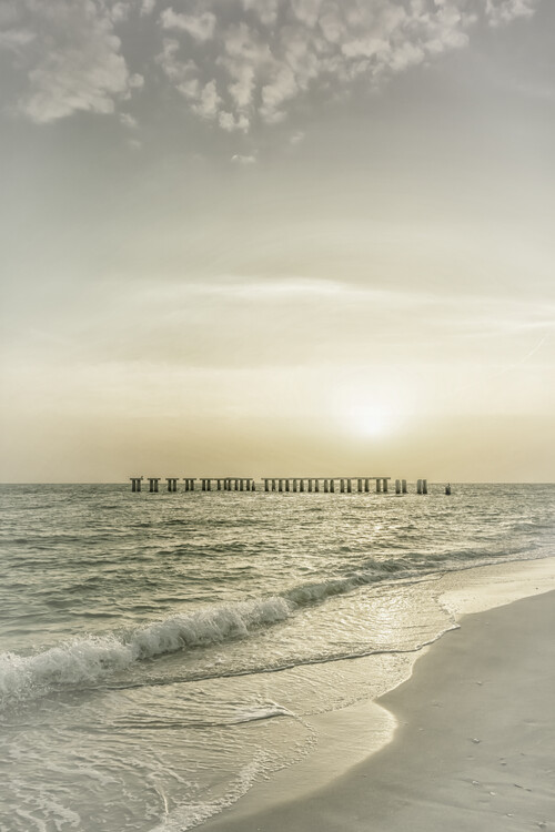 Arte fotográfico Gasparilla Island Sunset | Vintage