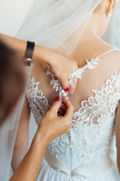 Kunstfotografie Gorgeous  bride in white dress
