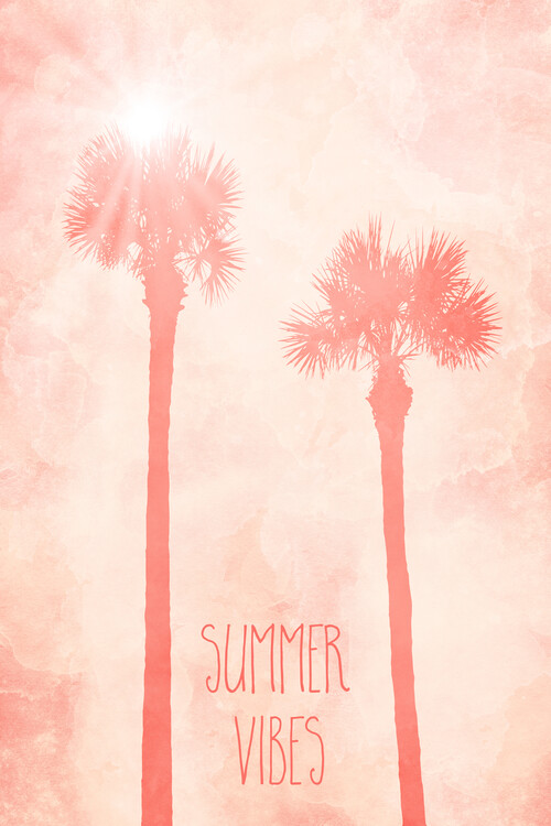 Photographie d'art Graphic Art PALM TREES Summer Vibes