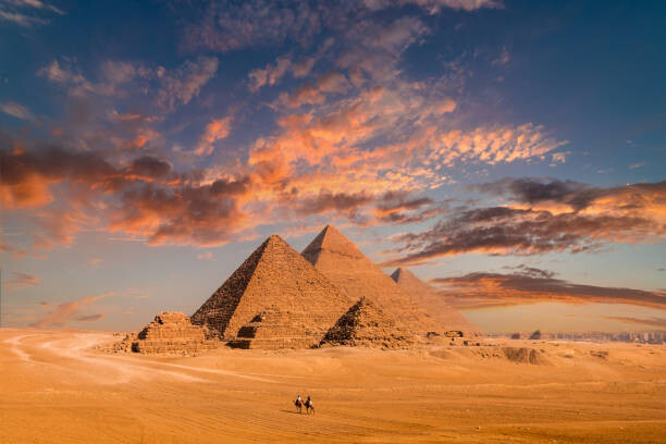 Konstfotografering Great Pyramid of Cheops  at