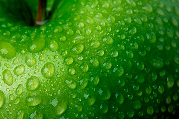 Photographie artistique Green Apple Detail