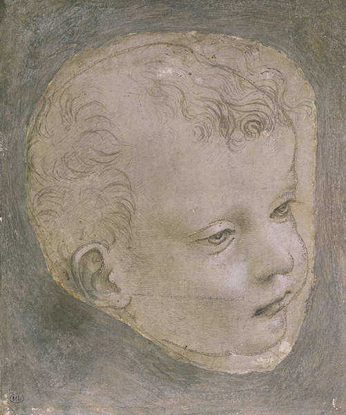 Obrazová reprodukce Head of a Child