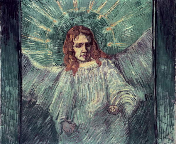 Obrazová reprodukce Head of an Angel, after Rembrandt, 1889