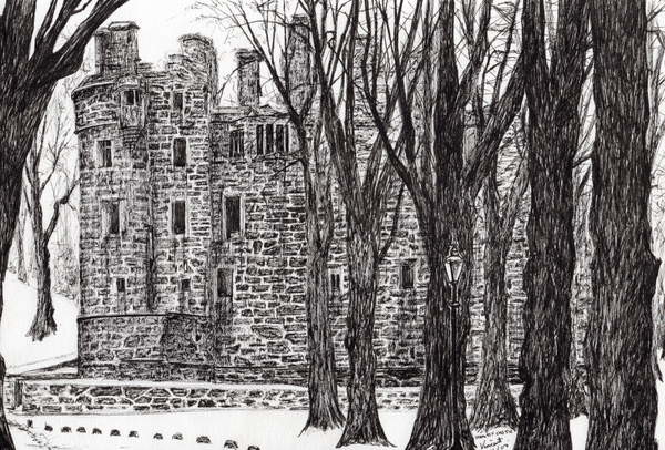 Obrazová reprodukce Huntly Castle Scotland, 2007,