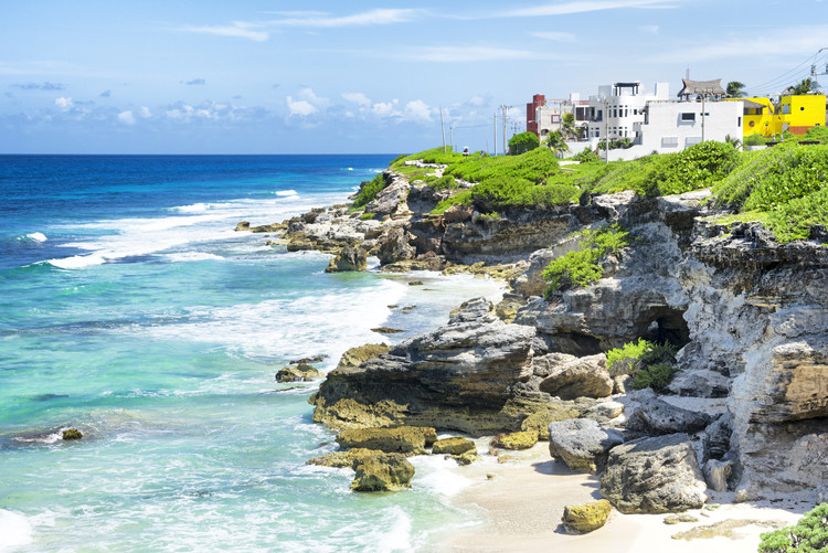 Arte fotográfico Isla Mujeres Coastline
