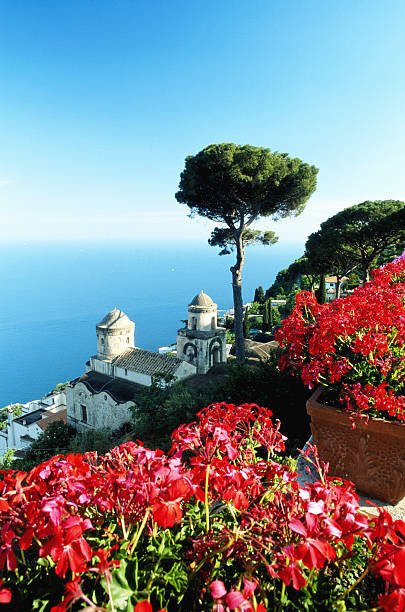 Fotografie de artă Italy, Amalfi Coast, view of Annunziata