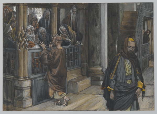 Obraz na plátně Judas Goes to the Find the Jews