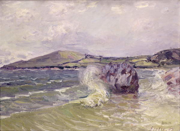 Obraz na plátně Lady's Cove, Wales, 1897
