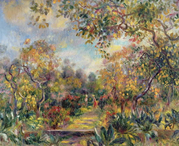 Obraz na plátně Landscape at Beaulieu, c.1893