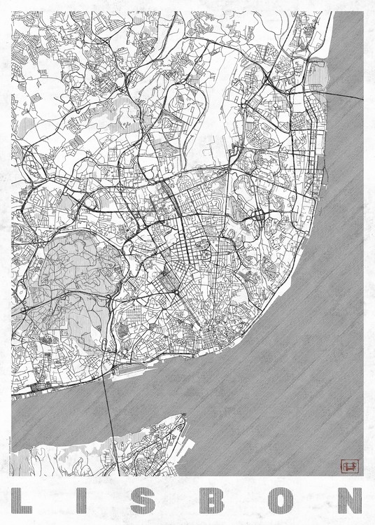 Mapa Lisbon